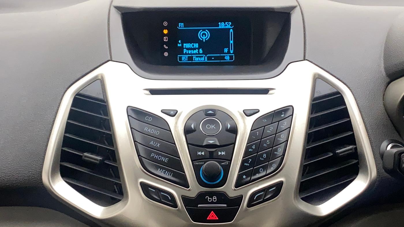 2016 Ford Ecosport TITANIUM 1.5L PETROL, Petrol, Manual, 87,343 km, Infotainment System