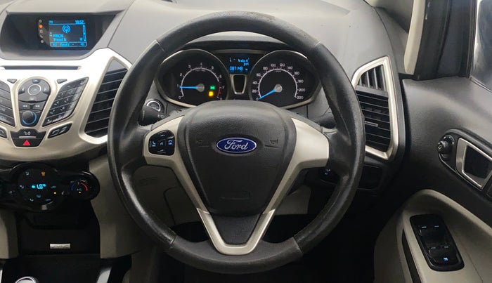 2016 Ford Ecosport TITANIUM 1.5L PETROL, Petrol, Manual, 87,343 km, Steering Wheel Close Up