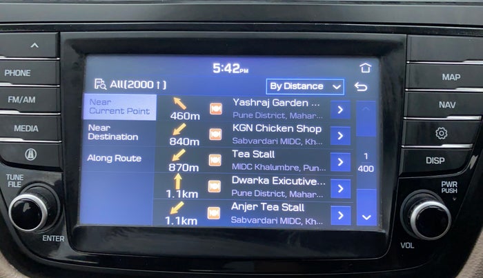 2016 Hyundai Elite i20 ASTA 1.2 (O), Petrol, Manual, 53,851 km, Navigation System