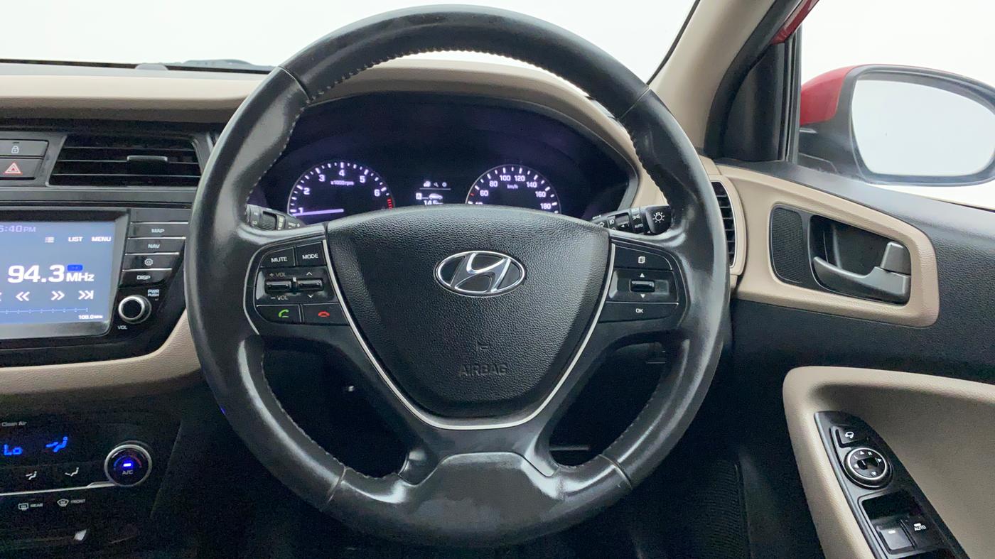 2016 Hyundai Elite i20 ASTA 1.2 (O), Petrol, Manual, 53,851 km, Steering Wheel Close Up