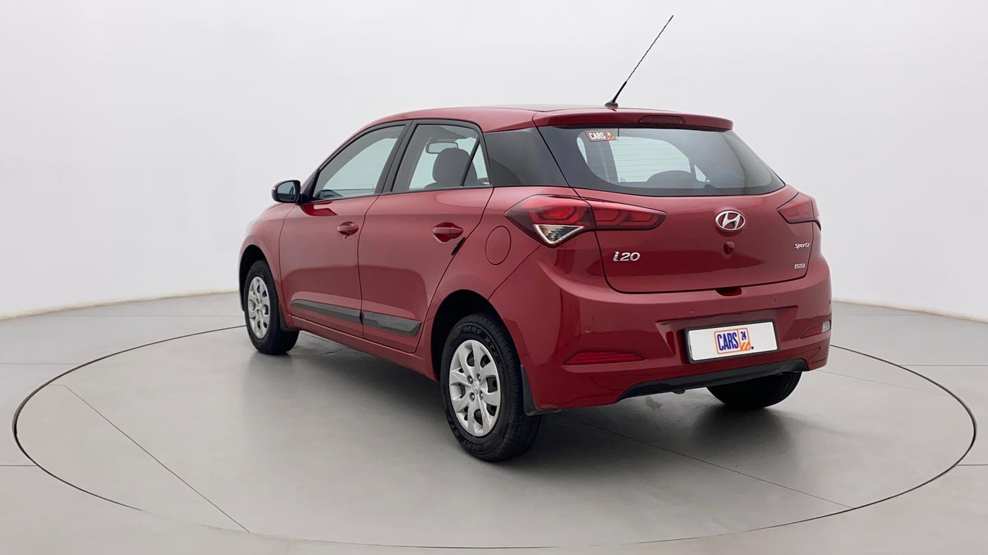2017 Hyundai Elite i20 SPORTZ 1.2, Petrol, Manual, 46,636 km, Left Back Diagonal