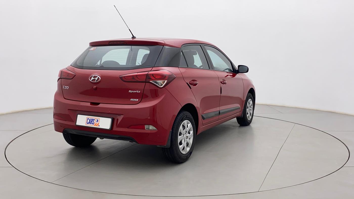 2017 Hyundai Elite i20 SPORTZ 1.2, Petrol, Manual, 46,636 km, Right Back Diagonal