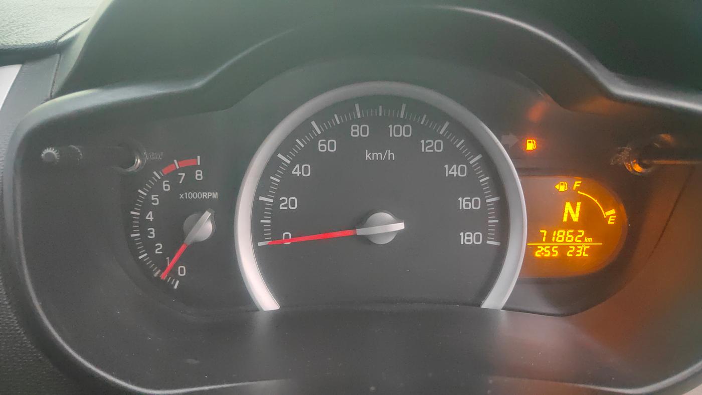 2017 Maruti Celerio ZXI AMT (O), Petrol, Automatic, 71,861 km, Odometer Image