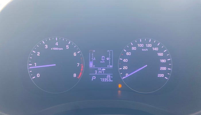 2017 Hyundai Creta SX PLUS AT 1.6 PETROL, Petrol, Automatic, 73,319 km, Odometer Image