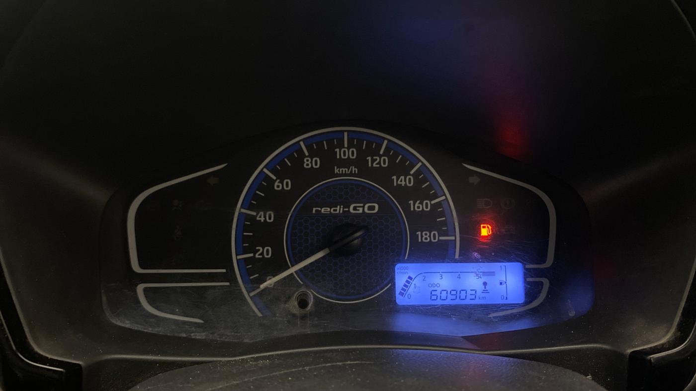 2021 Datsun Redi Go T(O), Petrol, Manual, 60,963 km, Odometer Image