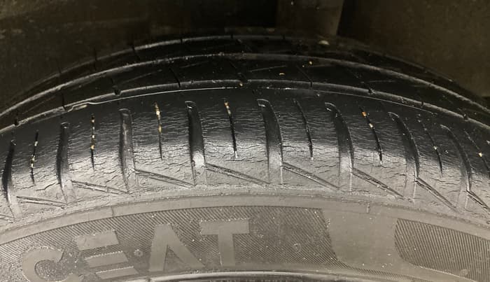2021 Datsun Redi Go T(O), Petrol, Manual, 60,862 km, Left Rear Tyre Tread