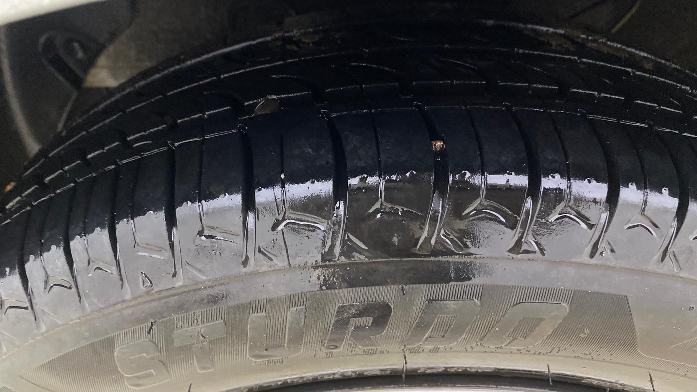 2019 Hyundai NEW SANTRO SPORTZ MT, Petrol, Manual, 57,502 km, Left Front Tyre Tread