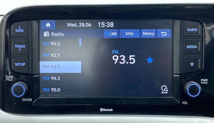 2019 Hyundai GRAND I10 NIOS SPORTZ 1.2 KAPPA VTVT, Petrol, Manual, 25,467 km, Infotainment System