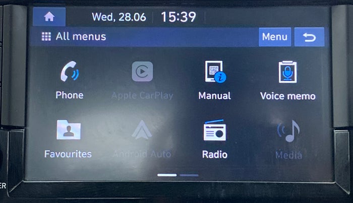 2019 Hyundai GRAND I10 NIOS SPORTZ 1.2 KAPPA VTVT, Petrol, Manual, 25,467 km, Apple CarPlay and Android Auto