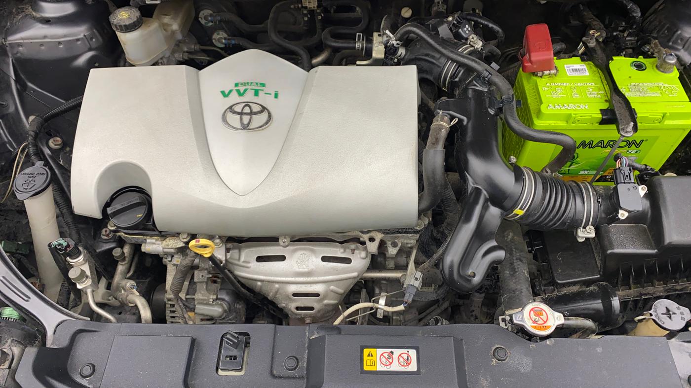 2020 Toyota YARIS VX CVT, Petrol, Automatic, 50,620 km, Engine View