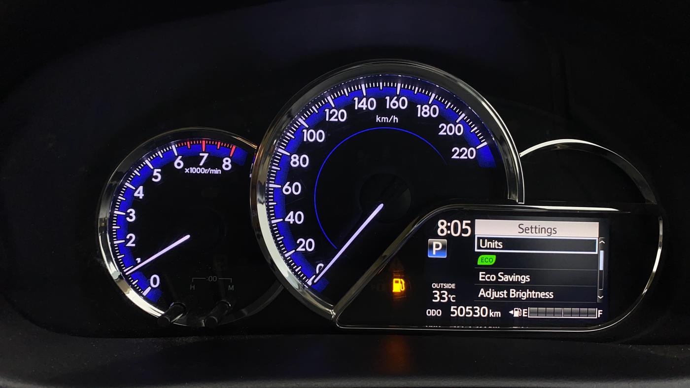 2020 Toyota YARIS VX CVT, Petrol, Automatic, 50,620 km, Odometer Image