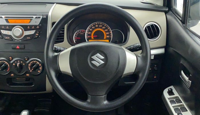 2016 Maruti Wagon R 1.0 VXI AMT, Petrol, Automatic, 27,734 km, Steering Wheel Close Up