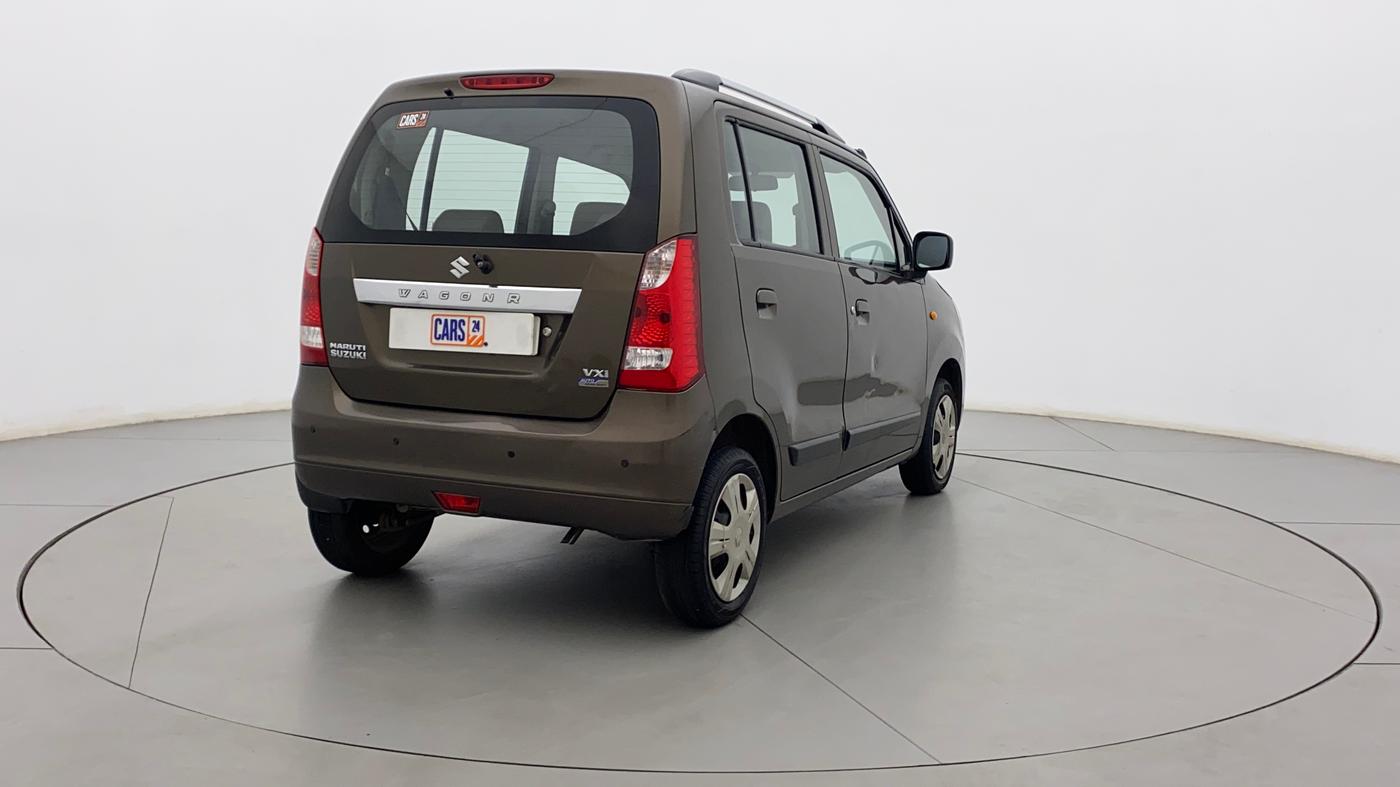 2016 Maruti Wagon R 1.0 VXI AMT, Petrol, Automatic, 27,734 km, Right Back Diagonal