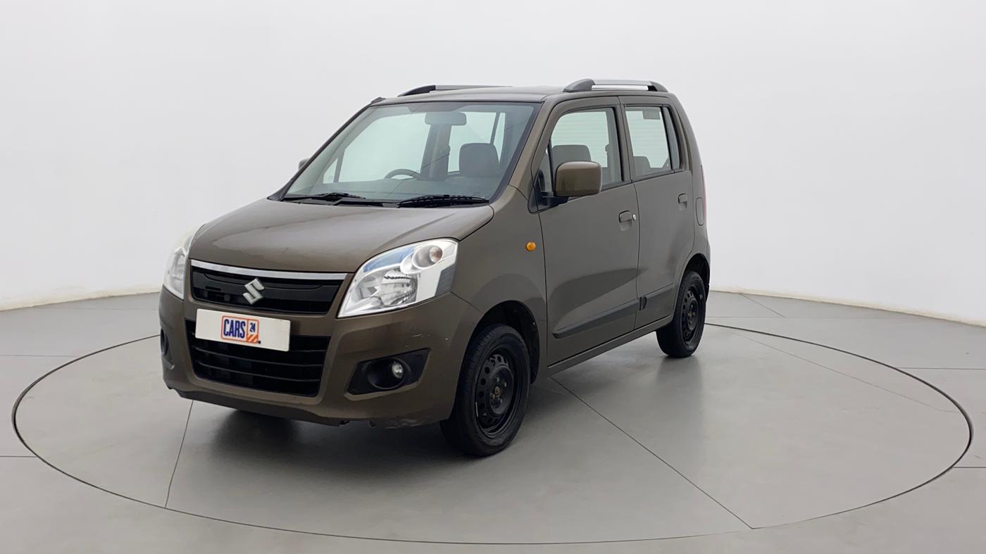 2016 Maruti Wagon R 1.0 VXI AMT, Petrol, Automatic, 27,734 km, Left Front Diagonal