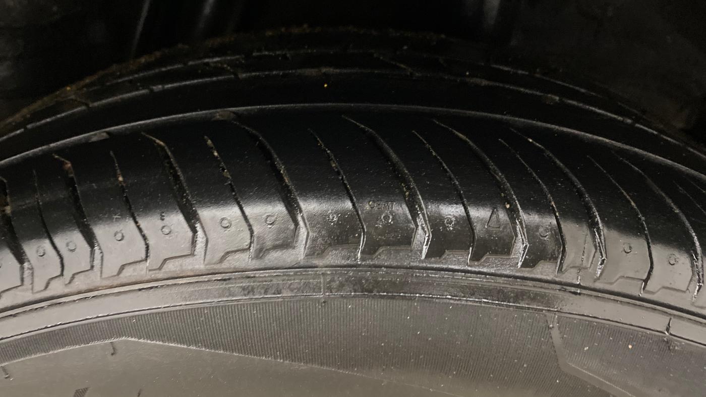 2018 Honda WR-V 1.5L I-DTEC VX MT, Diesel, Manual, 1,33,456 km, Left Rear Tyre Tread
