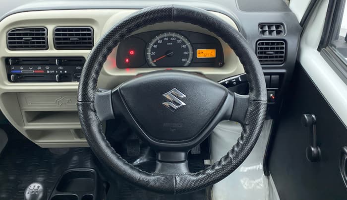 2020 Maruti Eeco 5 STR WITH A/C+HTR, Petrol, Manual, 12,715 km, Steering Wheel Close Up