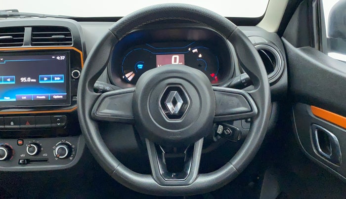 2020 Renault Kwid CLIMBER 1.0 AMT (O), Petrol, Automatic, 42,592 km, Steering Wheel Close Up