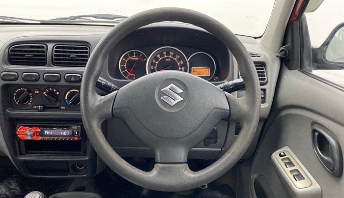 2013 Maruti Alto K10 VXI P, Petrol, Manual, 66,295 km, Steering Wheel Close Up