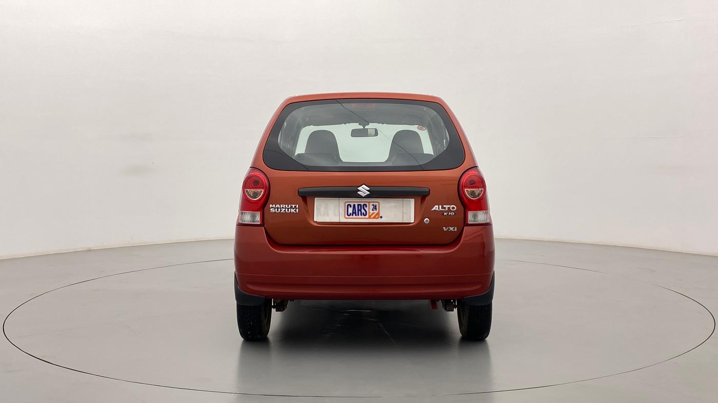 2013 Maruti Alto K10 VXI P, Petrol, Manual, 66,295 km, Back/Rear