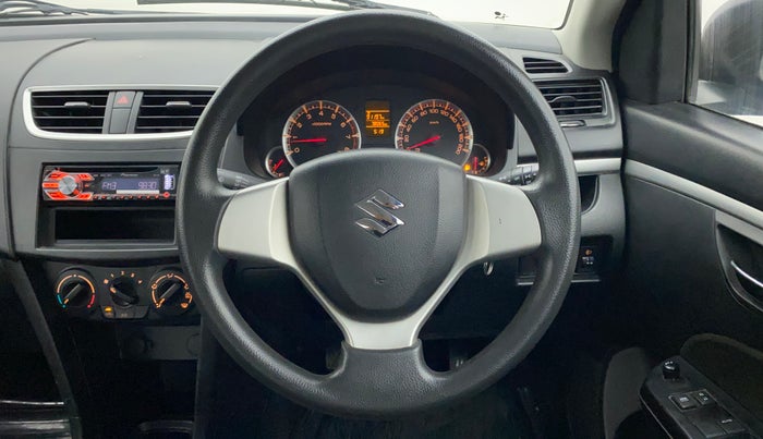 2013 Maruti Swift VXI, Petrol, Manual, 78,065 km, Steering Wheel Close Up