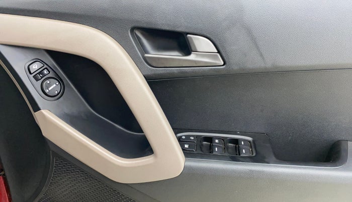 2017 Hyundai Creta SX PLUS AT 1.6 PETROL, Petrol, Automatic, 51,710 km, Driver Side Door Panels Control