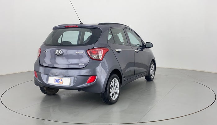 2016 Hyundai Grand i10 SPORTZ 1.2 KAPPA VTVT, Petrol, Manual, 28,360 km, Right Back Diagonal