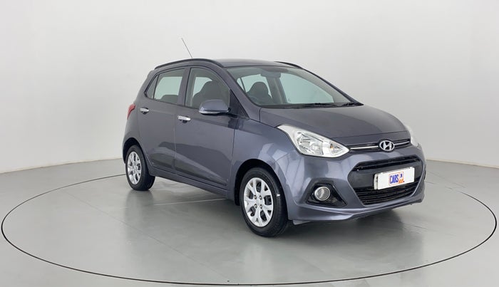 2016 Hyundai Grand i10 SPORTZ 1.2 KAPPA VTVT, Petrol, Manual, 28,360 km, Right Front Diagonal