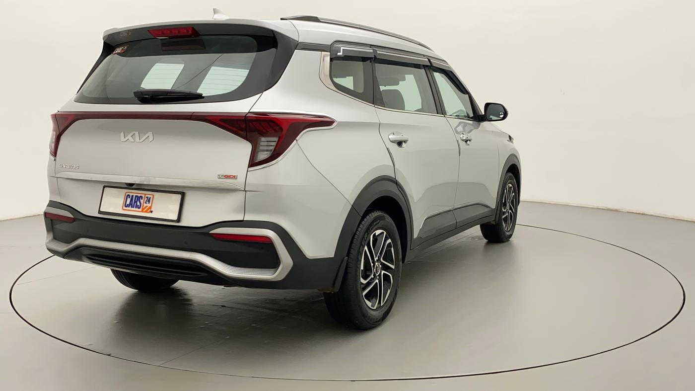 2022 KIA CARENS PRESTIGE PLUS 1.4 PETROL 7 STR, Petrol, Manual, 17,567 km, Right Back Diagonal