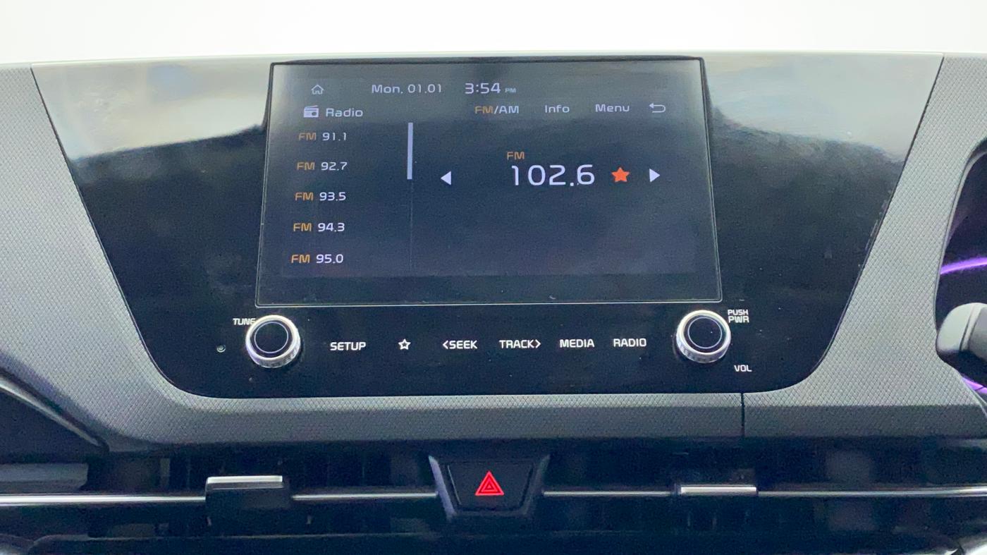 2022 KIA CARENS PRESTIGE PLUS 1.4 PETROL 7 STR, Petrol, Manual, 17,567 km, Infotainment System