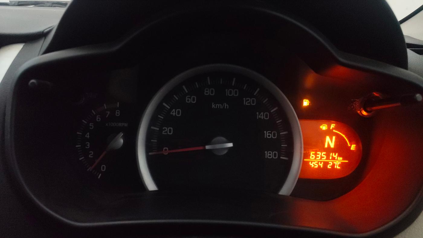 2016 Maruti Celerio VXI AMT, Petrol, Automatic, 63,514 km, Odometer Image
