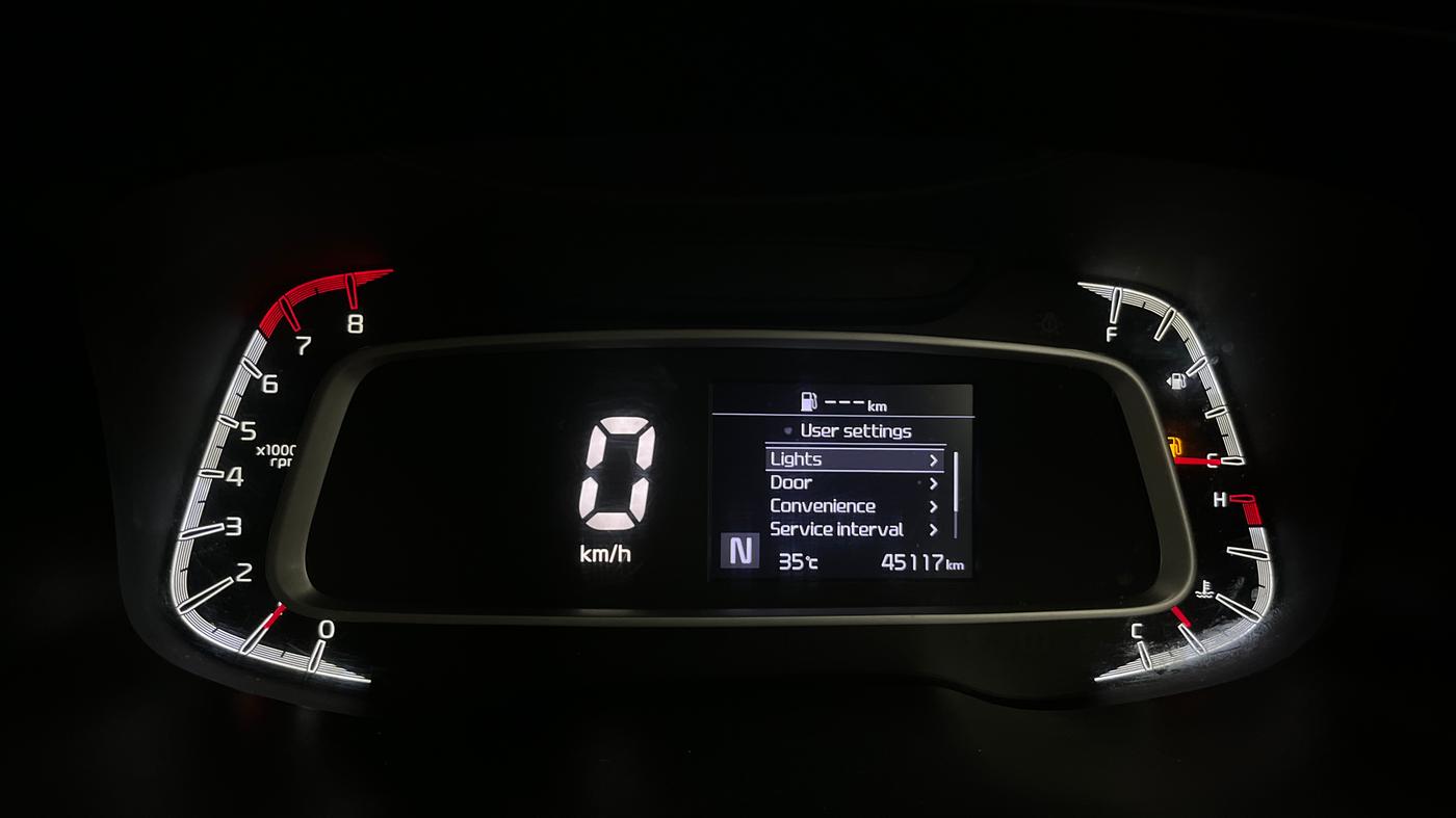 2021 KIA SONET HTX 1.0 IMT, Petrol, Manual, 45,060 km, Odometer Image