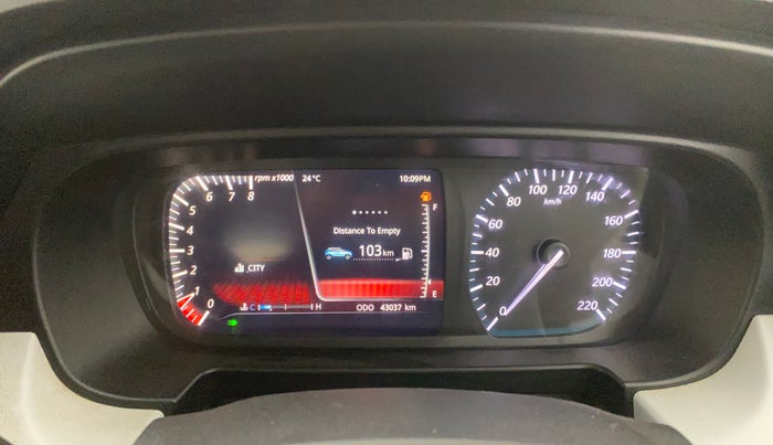 2022 Tata PUNCH CREATIVE  MT, Petrol, Manual, 43,003 km, Odometer Image