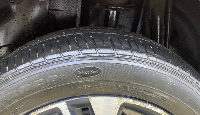 2017 Tata TIGOR XZ (O) PETROL, Petrol, Manual, 37,177 km, Left Rear Tyre Tread