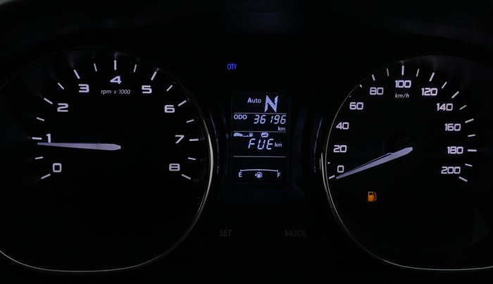 2019 Tata TIGOR XZA PETROL, Petrol, Automatic, 36,520 km, Odometer Image
