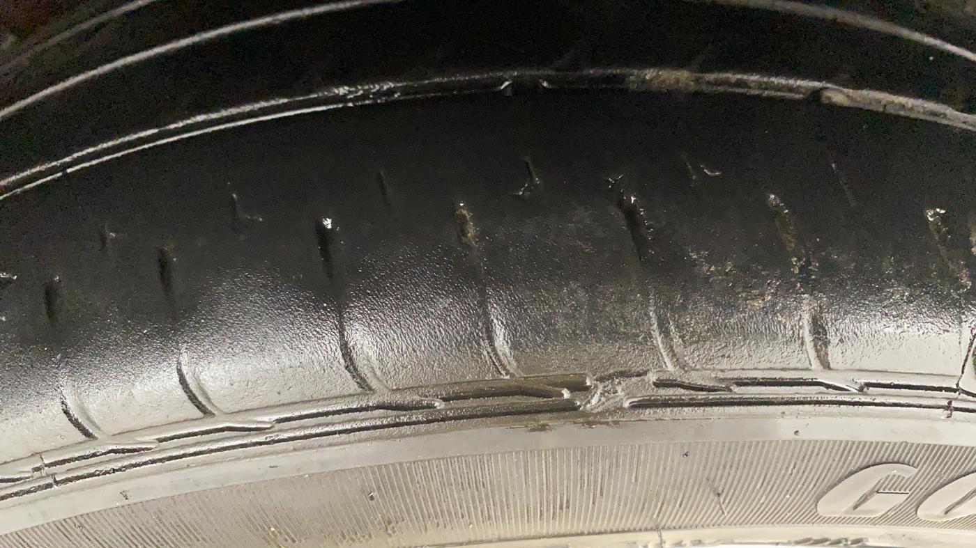 2019 Tata TIGOR XZA PETROL, Petrol, Automatic, 36,520 km, Left Rear Tyre Tread