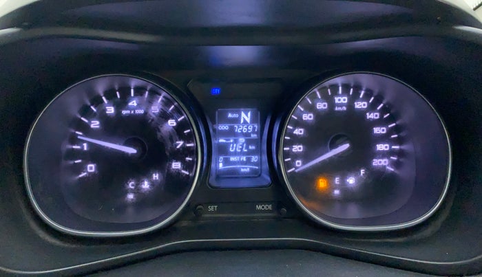 2018 Tata NEXON XZA PLUS PETROL, Petrol, Automatic, 72,697 km, Odometer Image