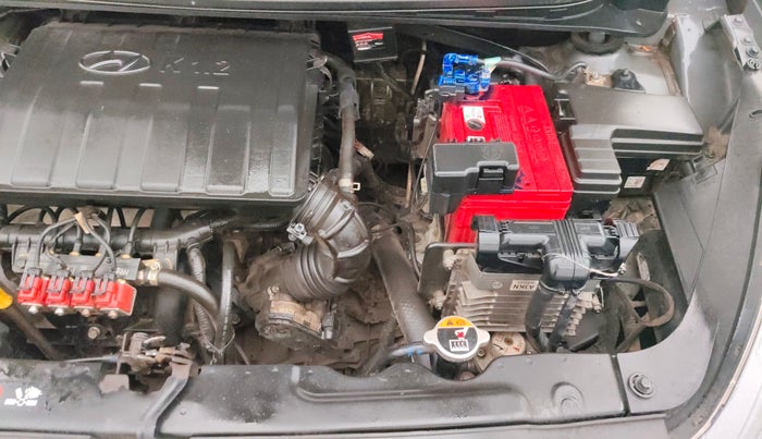 2021 Hyundai GRAND I10 NIOS SPORTZ AMT 1.2 KAPPA VTVT, CNG, Automatic, 28,546 km, Engine View - Left