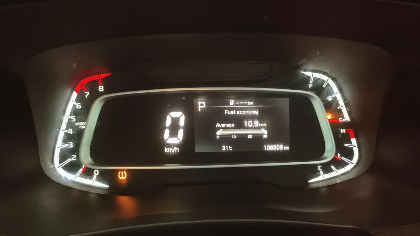2020 KIA SONET GTX PLUS 1.0 DCT, Petrol, Automatic, 1,09,407 km, Odometer Image