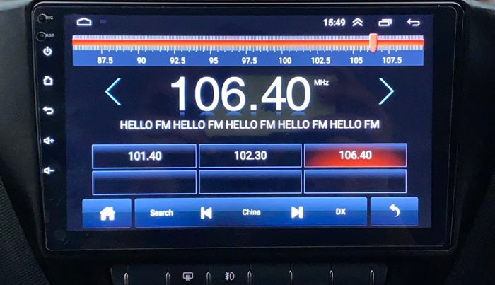 2018 Tata TIAGO NRG PETROL, Petrol, Manual, 69,335 km, Infotainment System