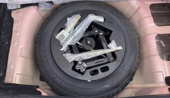 2017 Mahindra KUV 100 NXT K2 6 STR, Petrol, Manual, 10,139 km, Spare Tyre