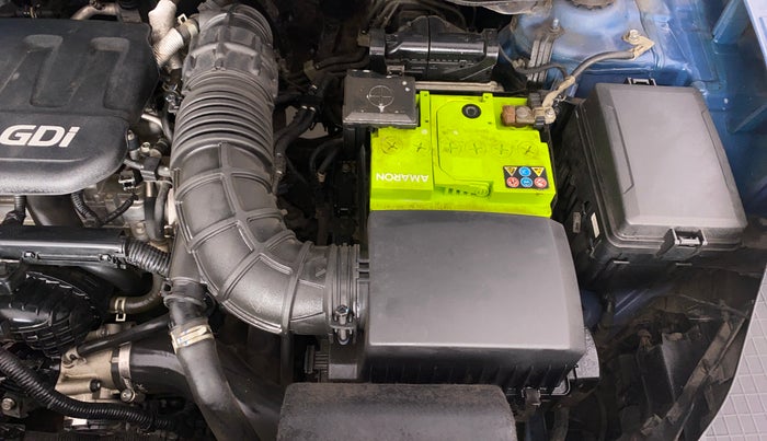 2020 Hyundai VENUE SX 1.0 (O) TURBO, Petrol, Manual, 40,753 km, Engine View - Left