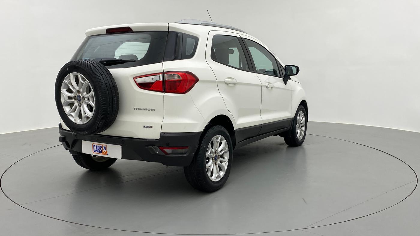 2014 Ford Ecosport 1.5TITANIUM TDCI, Diesel, Manual, 62,156 km, Right Back Diagonal