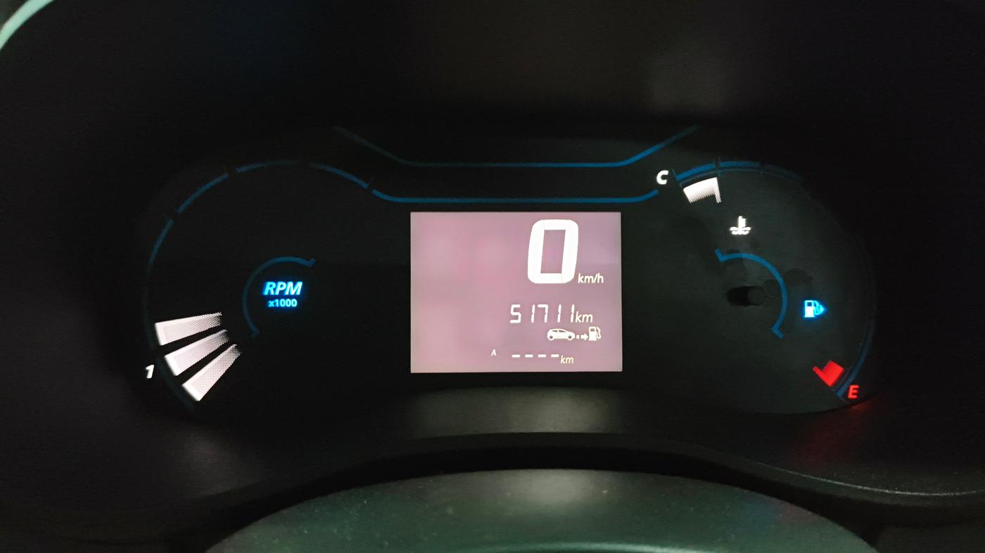2020 Renault Kwid RXT 1.0 (O), Petrol, Manual, 51,694 km, Odometer Image
