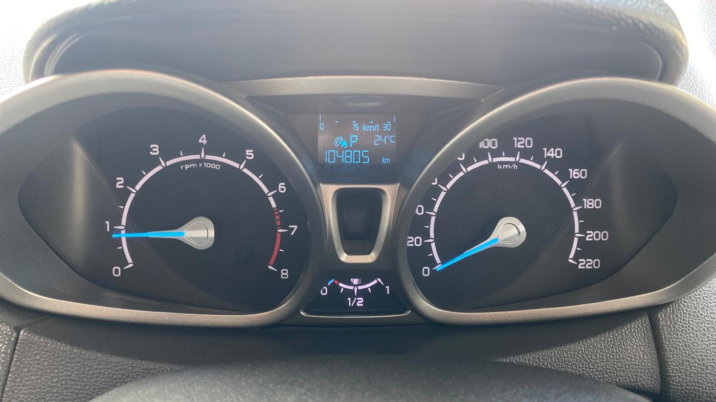 2015 Ford Ecosport TITANIUM 1.5L PETROL AT, Petrol, Automatic, 1,04,774 km, Odometer Image