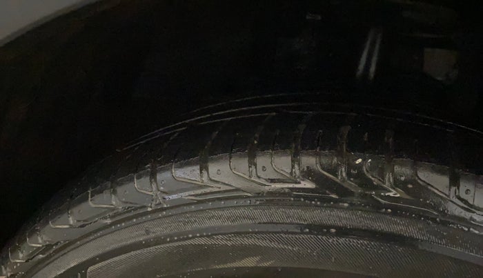 2019 Tata NEXON XMA PETROL, Petrol, Automatic, 49,278 km, Left Front Tyre Tread