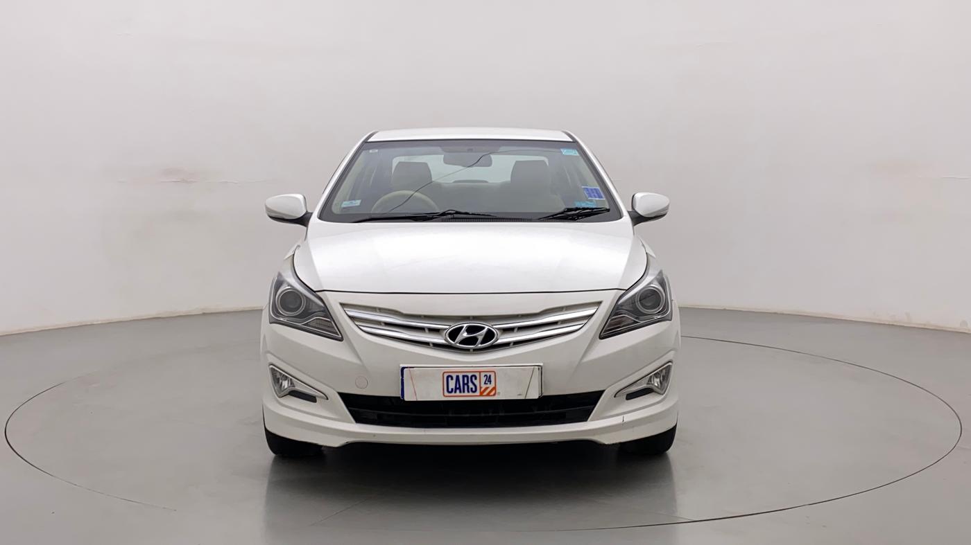 2017 Hyundai Verna 1.6 VTVT SX AT, Petrol, Automatic, 55,744 km, Front