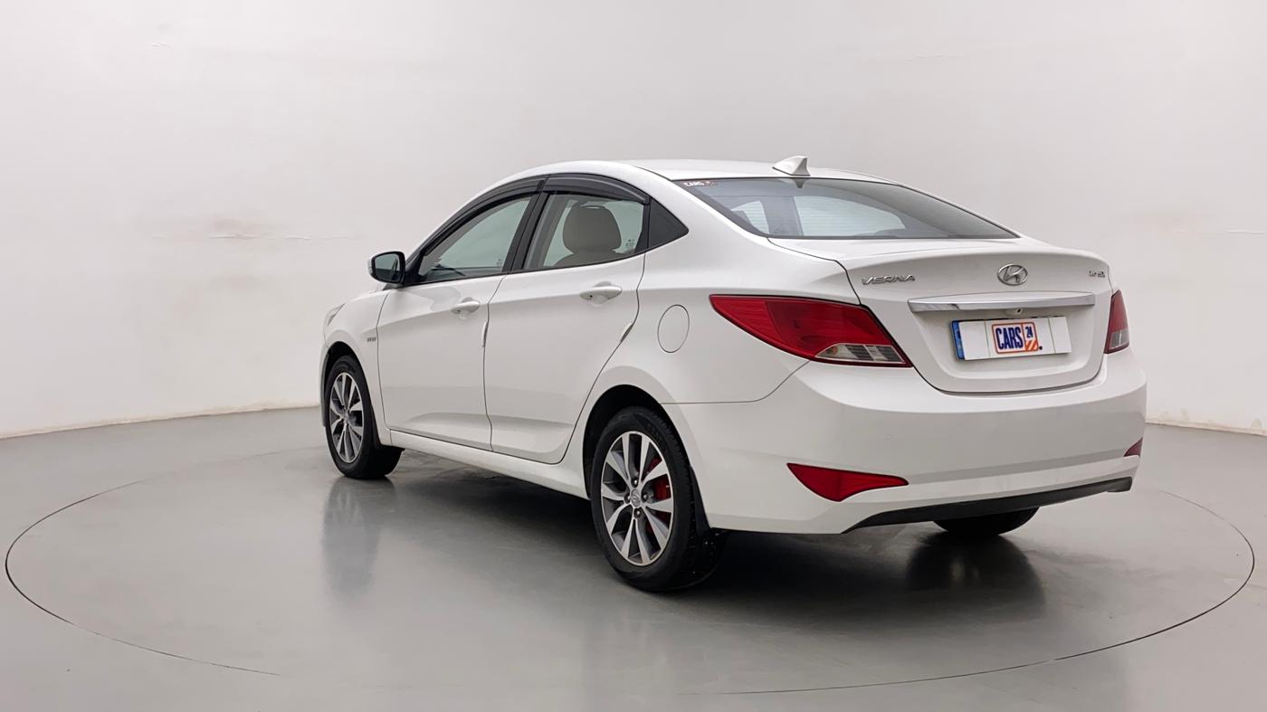2017 Hyundai Verna 1.6 VTVT SX AT, Petrol, Automatic, 55,744 km, Left Back Diagonal