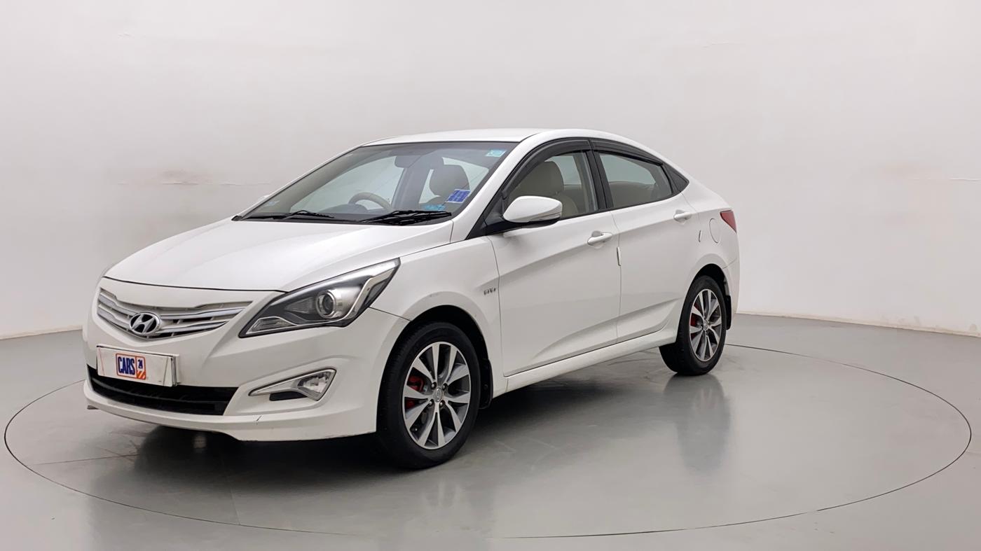 2017 Hyundai Verna 1.6 VTVT SX AT, Petrol, Automatic, 55,744 km, Left Front Diagonal