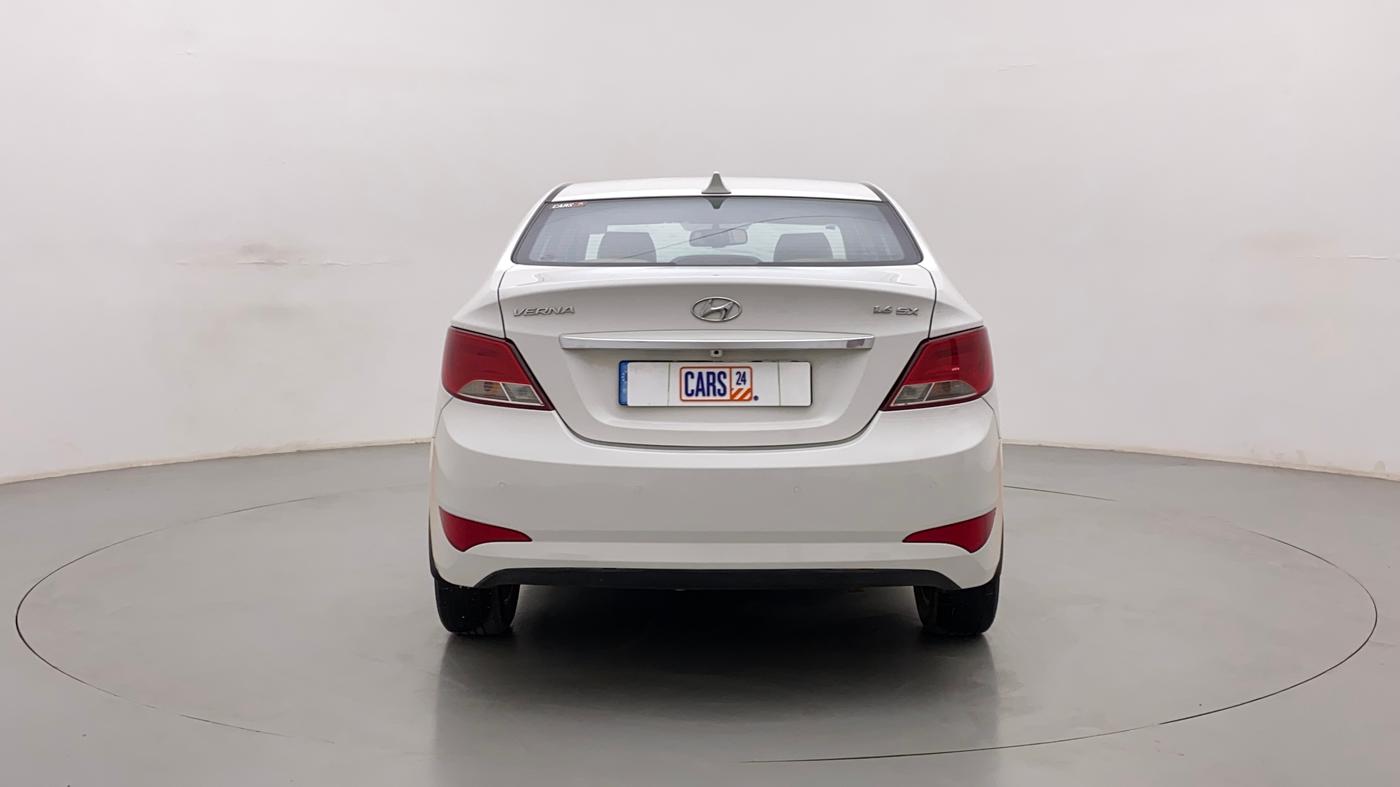 2017 Hyundai Verna 1.6 VTVT SX AT, Petrol, Automatic, 55,744 km, Back/Rear