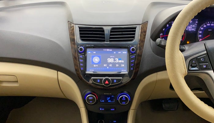 2017 Hyundai Verna 1.6 VTVT SX AT, Petrol, Automatic, 55,744 km, Air Conditioner